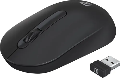 Image of Portronics Toad 13 Wireless Mouse | 1200 DPI | Black