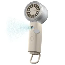 Portronics Toofan X Mist Portable Mini Fan Beige