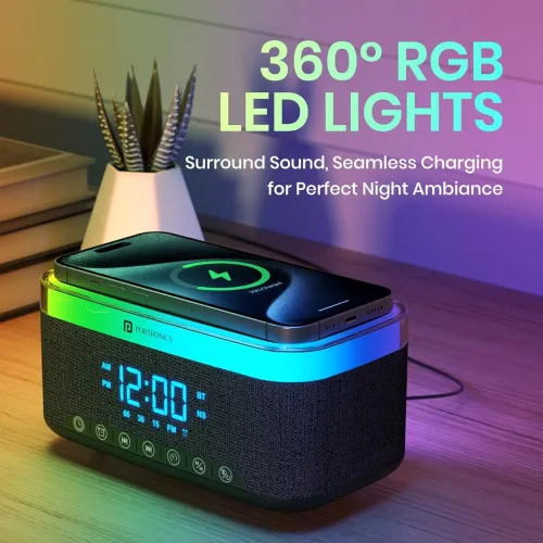 Image of Portronics Trifusion 16W HD Sound Bluetooth Speaker 