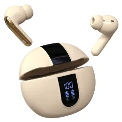 Portronics Twins 29 ANC in-ear TWS Wireless Bluetooth Earbuds With Digital Display, Upto 30 Hours Playtime, Auto ENC, Lo