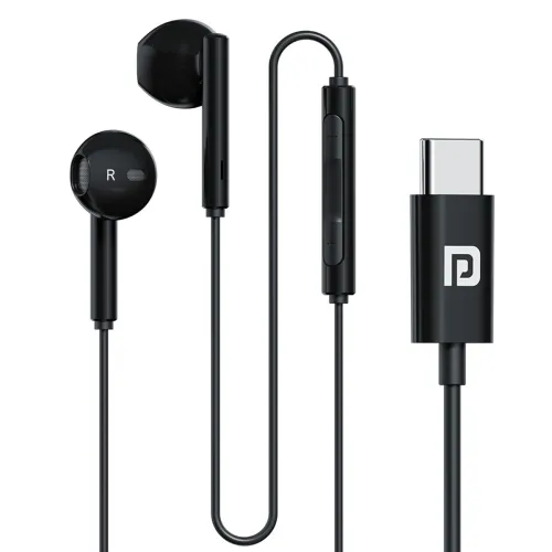 Image of Portronics Conch Theta C in Ear Type C Wired Earphones