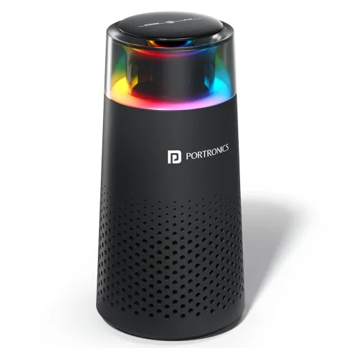 Image of Portronics AeroDrive, Type-C Powered Car Air Purifier with H13 HEPA Filter, 3-Stage Filtration(Pre-filter, HEPA13 & Acti