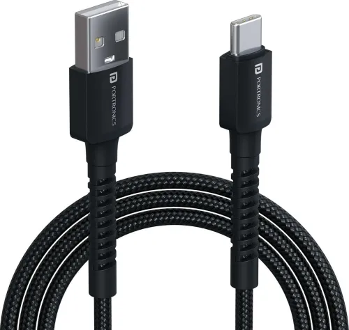 Image of Portronics Type C 3 A 1 m Konenct X USB to CFast Charging