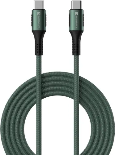 Image of Portronics USB Type C Cable 3 A 1.2 m POR‑1065 C Square
