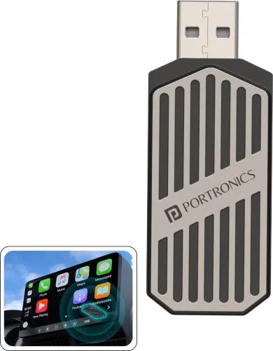 Image of Portronics v5.0 Car Bluetooth Device 