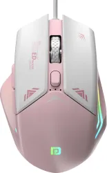 Portronics Vader Gaming Mouse with 6 Buttons, Thumb Support, RGB Lights, Max 6400 DPI Wired Ambidextrous Optical Gaming