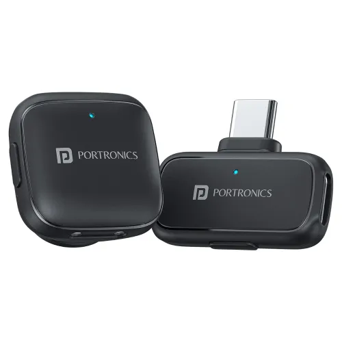 Image of Portronics VlogMate C Type-C Wireless Microphone