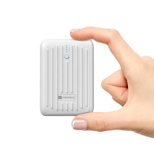 Image of Portronics Zapcell 10k 10000mAh 22.5W Pocket Size Nano Powerbank 