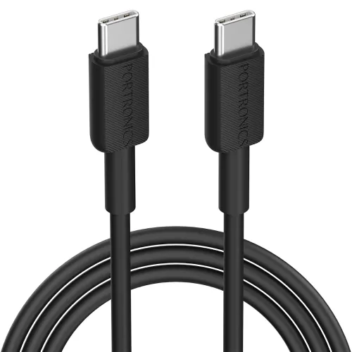 Image of Portronics 60W Type C to Type C Fast Charging Data Cable 1M