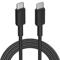 Portronics 60W Type C to Type C Fast Charging Data Cable 1M