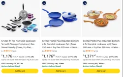 Pot & Pan Sets at minimum 70% Discount