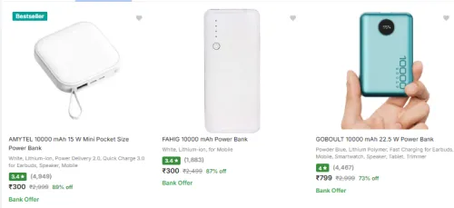 Image of Power Banks 80% Discount 