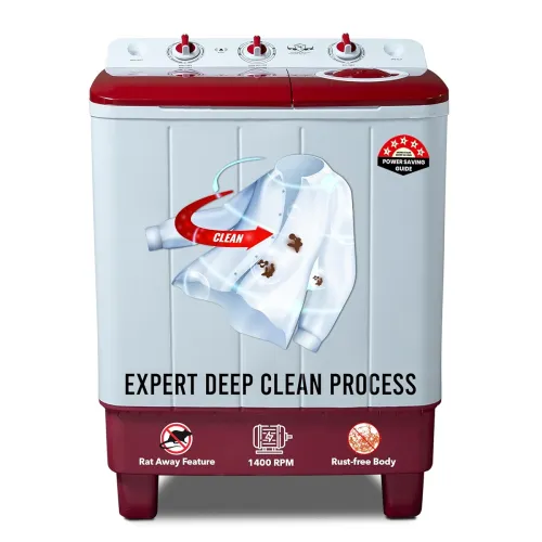 Image of Power Guard 7.5kg 5 Star Semi-Automatic Washing Machine