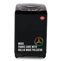 Power Guard 8 Kg Fully Automatic Top Load Washing Machine 5 Star with Oceanus Wave Drum
