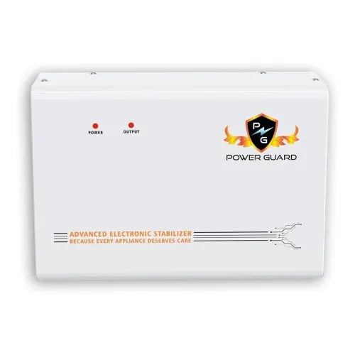 Image of Power Guard PG 400 Voltage Stabilizer for 1.5 Ton Split & Window AC | 170V to 280V Range | 5-Year Warranty