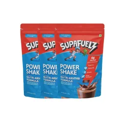 Power Shake 3-7Yrs (3 x 400g) | Combo Pack |Height & Strength Drink | 6g Protein