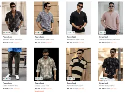 Powerlook Men Clothes Flat 80% Discount