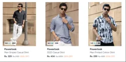 Powerlook mens casual shirt Upto85% Discount