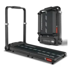 PowerMax Fitness JOGPAD 4HP Motorized Foldable Treadmill for Home Use