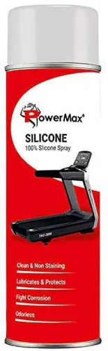 Image of Powermax Fitness Silicone Oil Lubricant Spray for Treadmill (500ml)