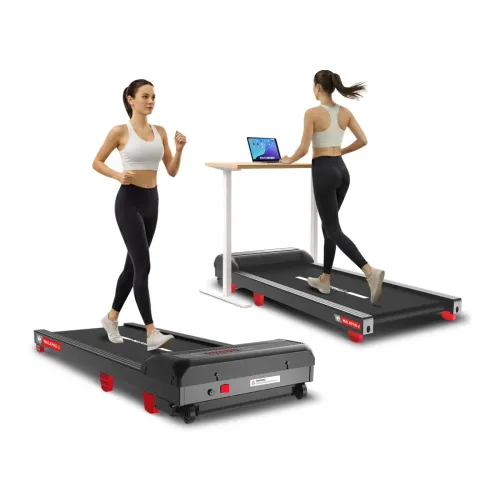 Image of PowerMax Fitness WalkPad-2 Under Desk Walking Pad Treadmill for Home Use | 3.0 HP Motor | Compact Design with Manual Inc