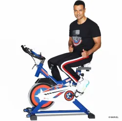 Powermax MB-165 Spin Bike (Captain America Edition)