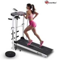 Powermax MFT-400 Manual Treadmill – 100kg Max