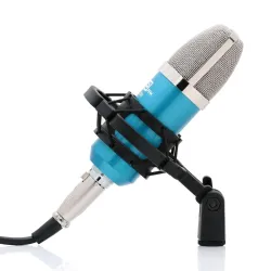 Powerpak BM-700 Blue Studio Condenser Microphone