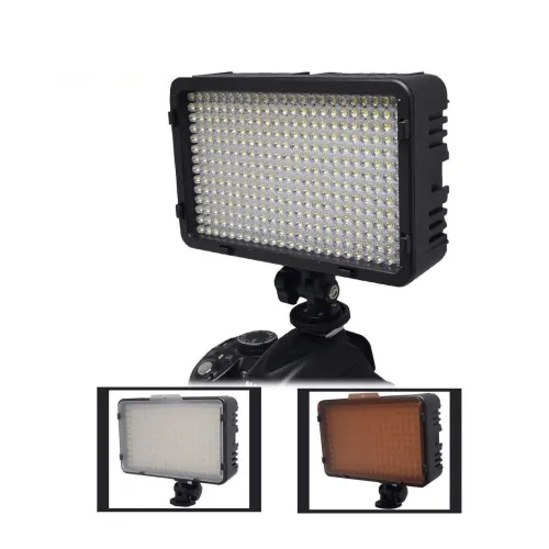 Image of Powerpak LED-322A Metal Hot Shoe Mount LED Video Light