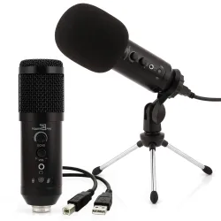 Powerpak MK-F500 USB Metal Condenser Microphone