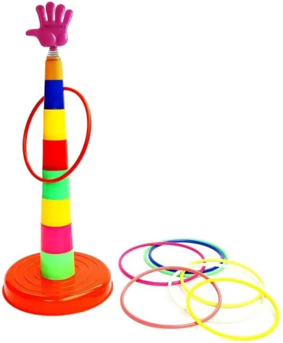 Image of PP Sons Plastic Ring Toss Quoits Game