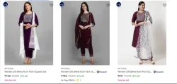 PPTOSS Womens Ethnic Sets at minimum 81% Discount