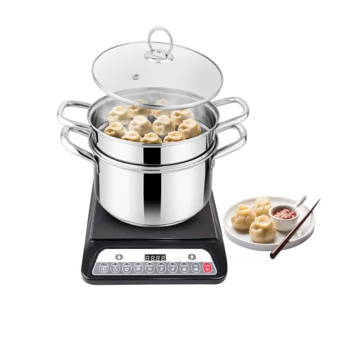 Image of Prabha Stainless Steel Induction Base Steamer