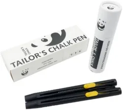 prabhas designs Tailors Chalk Pen Disappearing Fabric Marker Chalk Pens with 20 refills Tailor Chalk (Pack of 20)