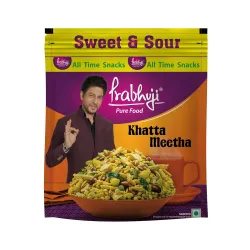 Prabhuji Pure Food Khatta Meetha Namkeen 400g 