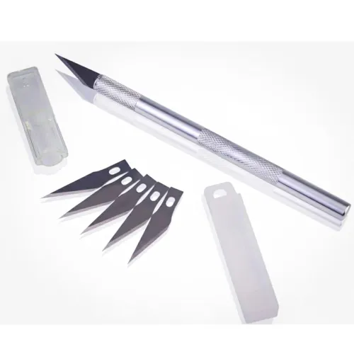 Image of Corslet 1 Pc Precision Pen Knife with 1 Interchangeable Sharp Blades | Detail Craft & Hobby Knife Tool Set for DIY Carvi