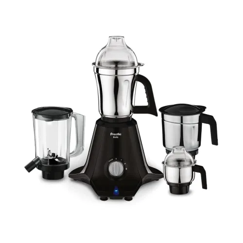 Image of Preethi Boltz Mixer Grinder for Kitchen | 4 Jars 1000 Watts Mixie| 3 Stainless Steel