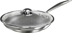 Preethi Diva Fry Pan 26 cm diameter with Lid 1 L