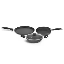 Preethi Non-Stick Cookware Set with Lid