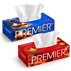 Premier 2-Ply Tissue Paper Box Pack of 2