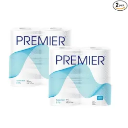 Premier Toilet Tissue Paper Rolls