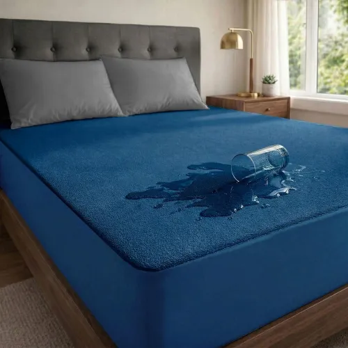 Image of Premium 100% Waterproof Mattress Protector King Size 72x72 Inches