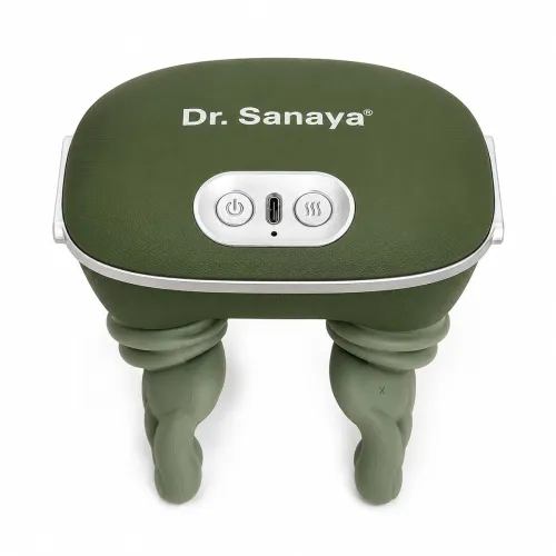 Image of Premium Bionic Heated Shiatsu Massager, Wireless Portable Electric Massager