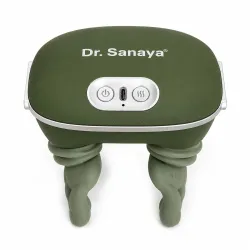 Premium Bionic Heated Shiatsu Massager, Wireless Portable Electric Massager
