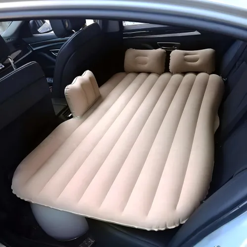 Image of Premium Car Bed Mattress for back seat with Pump