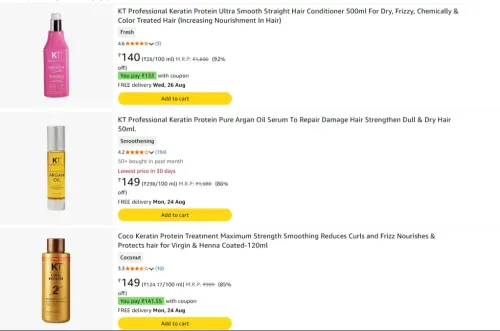 Image of Premium hair care Products From ₹140