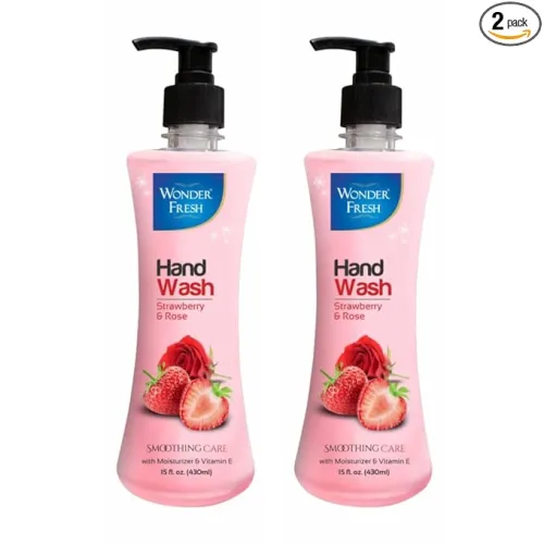 Image of Premium Handwash Pump Strawberry Rose Pack 2