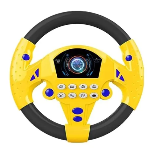 Image of Premium Kids Driving Steering Wheel Funny Interactive Driving Wheel with Music