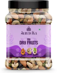 Premium Mix Dry Fruits and Nuts Almonds, Cashew, Raisins, Seed & More (1 x 500 g)