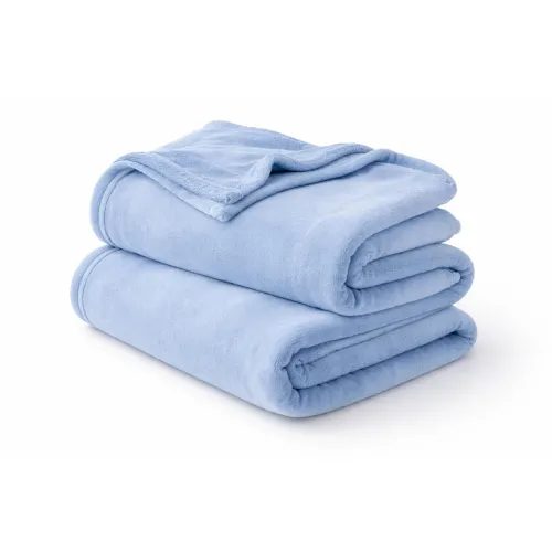 Image of Premium Plush Solid Summer Single Bed Dohar/Ac Blanket | 250 GSM Reversible Lightweight Cozy Soft for Bed, Sofa